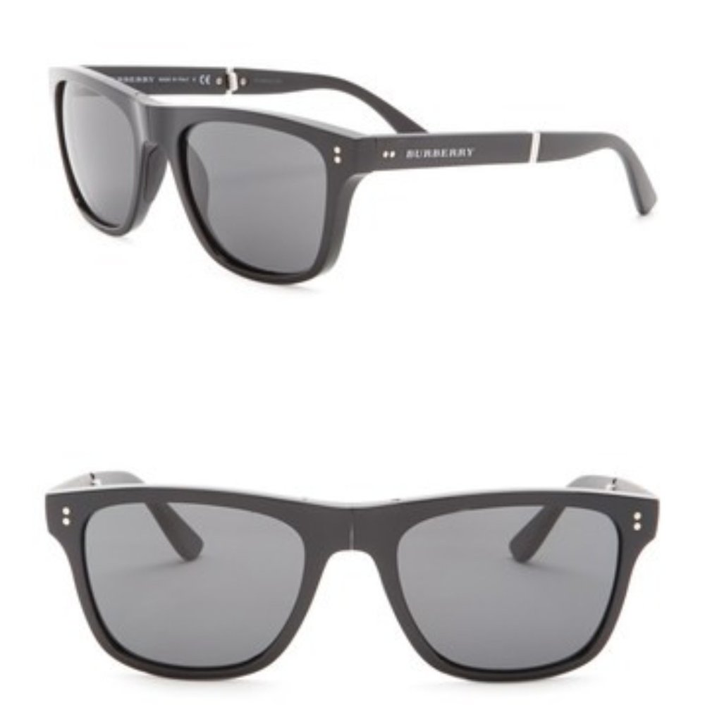 Burberry 54mm Folding Square Sunglasses